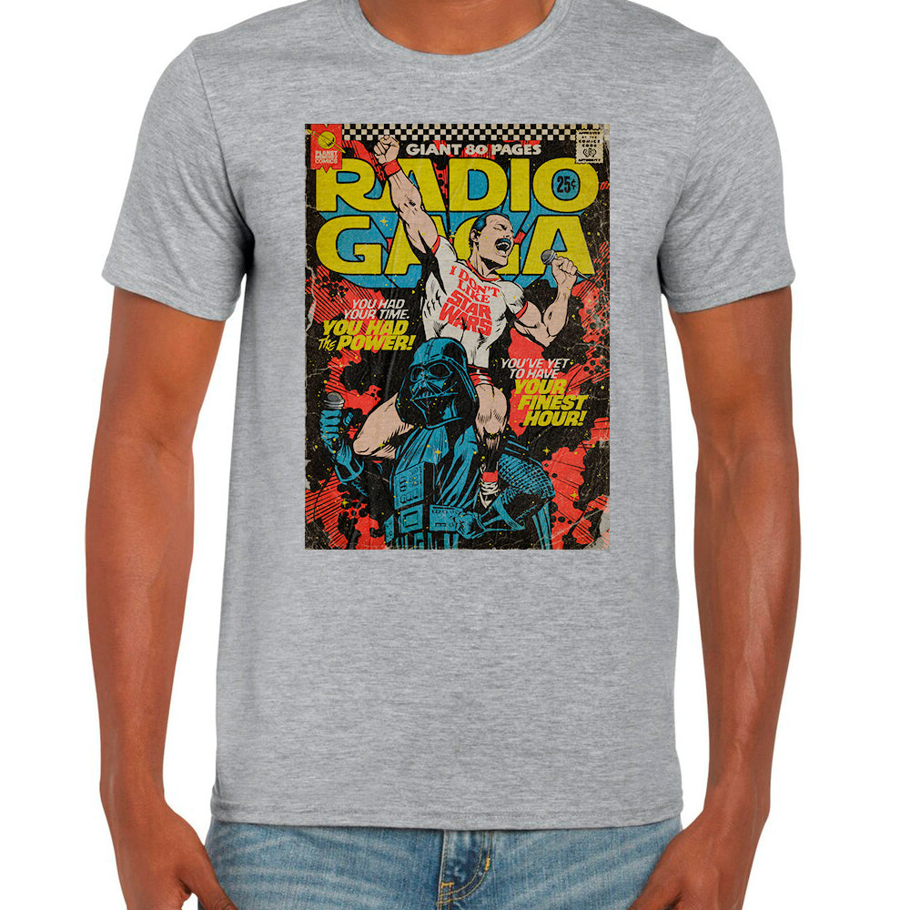 Camiseta Algodon Radio Gaga Art Queen