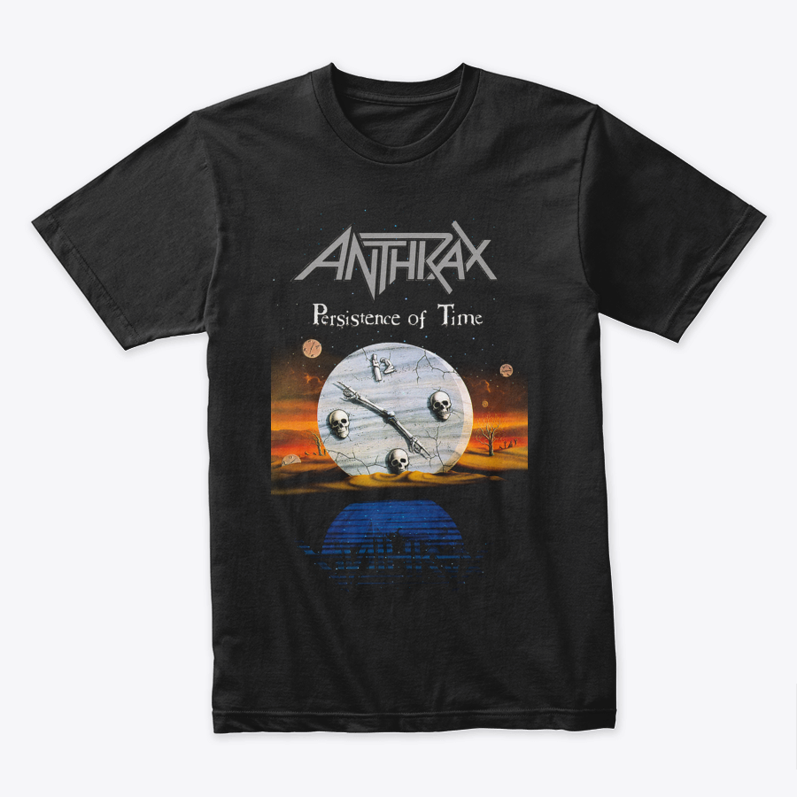 Camiseta Algodon Anthrax persistence of time