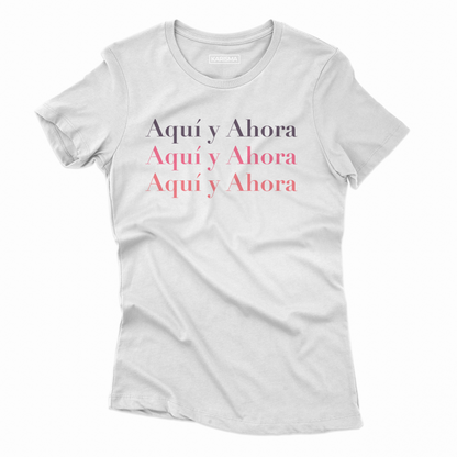 Camiseta Aquí y Ahora Karisma para mujer