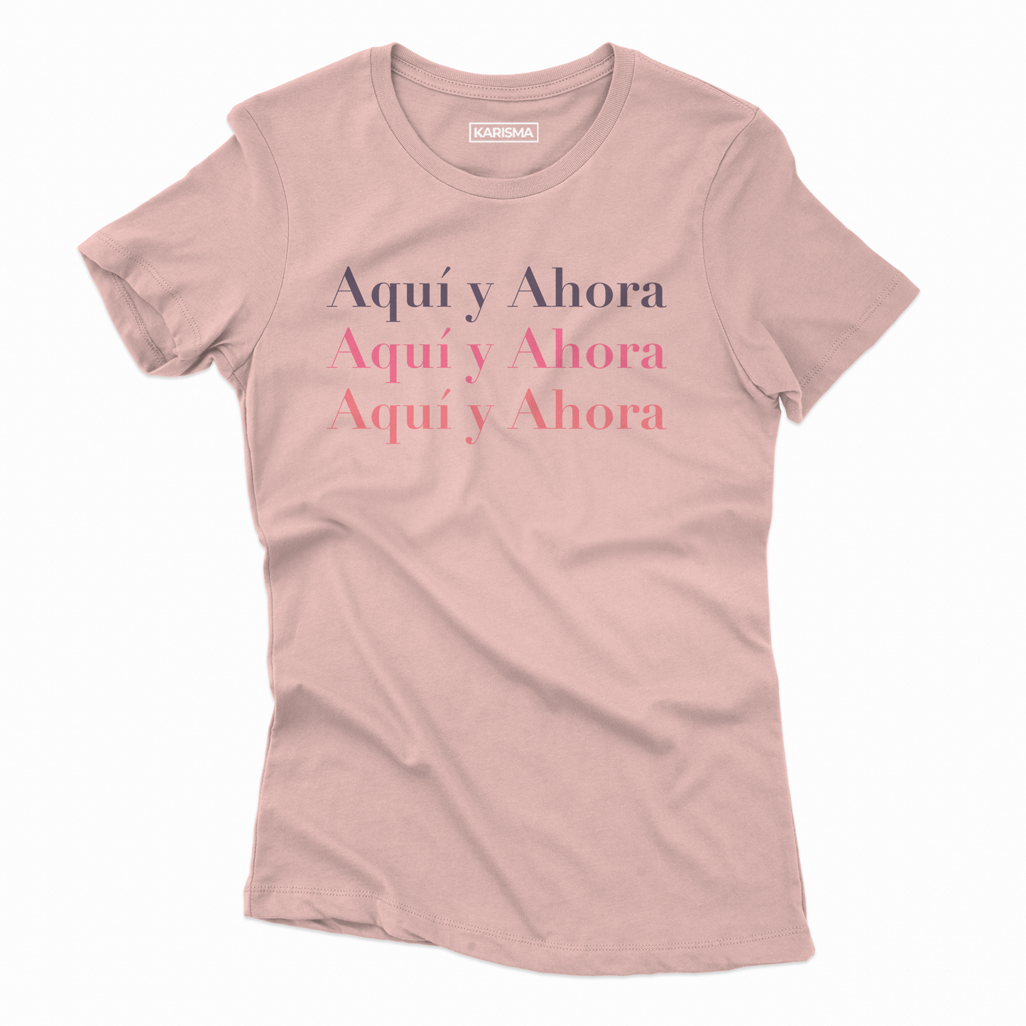 Camiseta Aquí y Ahora Karisma para mujer