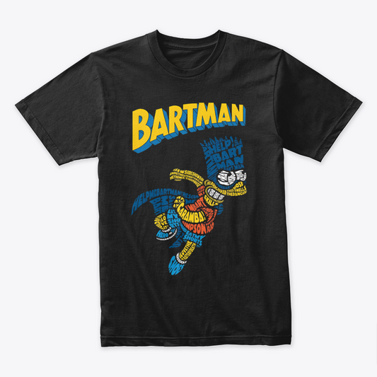 Camiseta Algodon Bartman Art