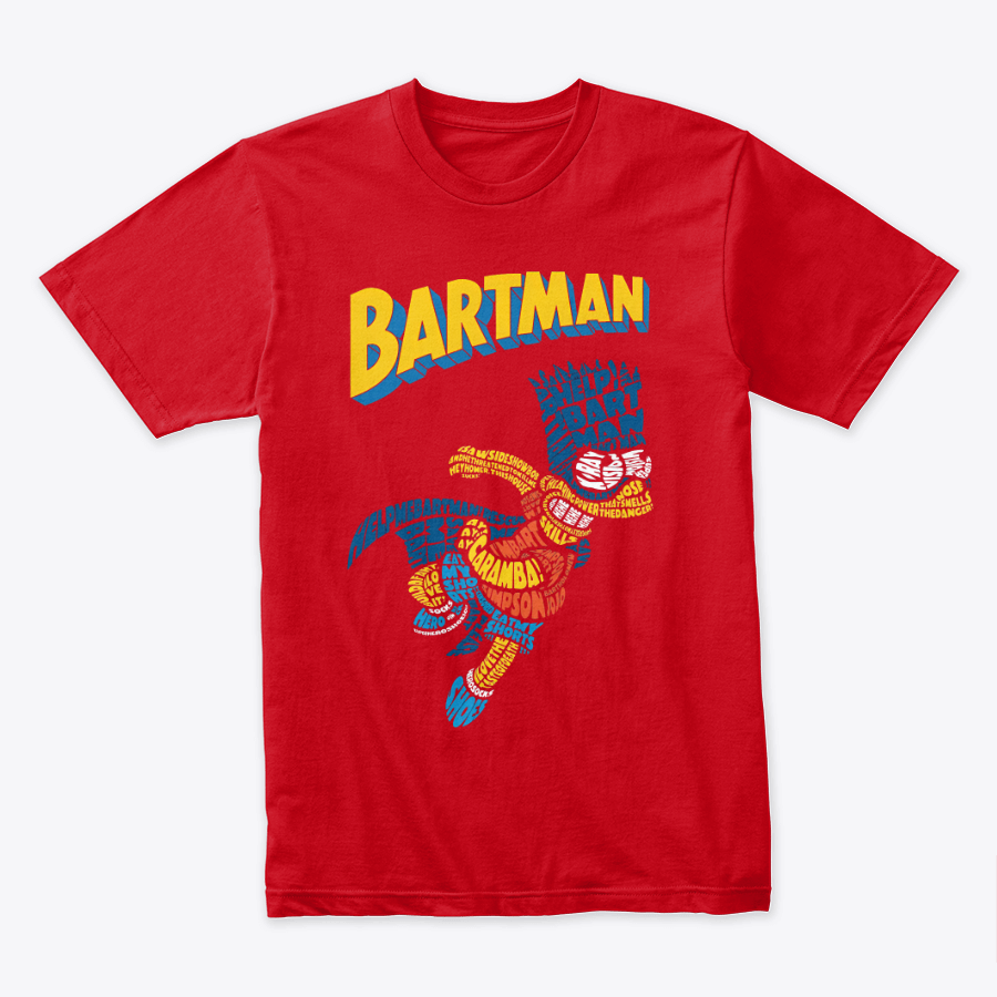 Camiseta Algodon Bartman Art