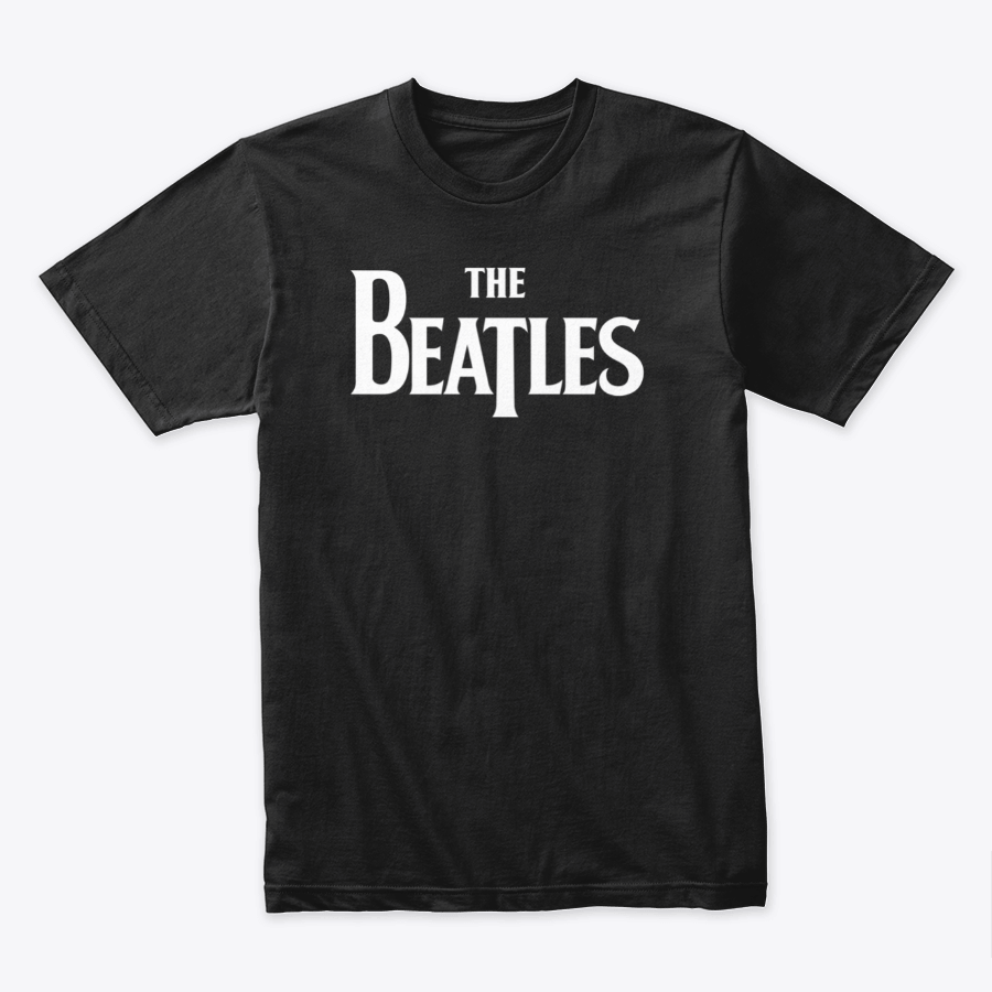 Camiseta Algodón Beatles Logo Rock Style