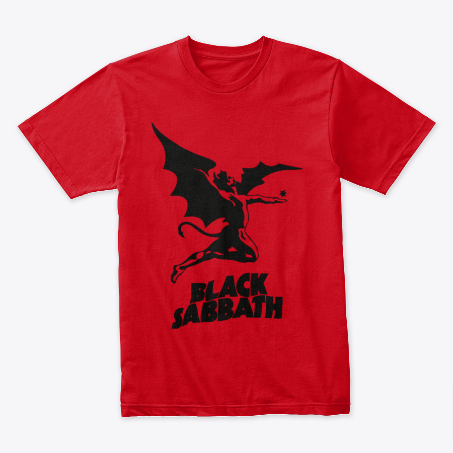 Camiseta Algodón Black Sabbath Band