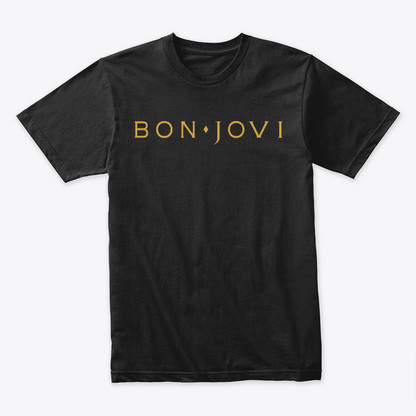 Camiseta en Algodón Rock Style Bon jovi