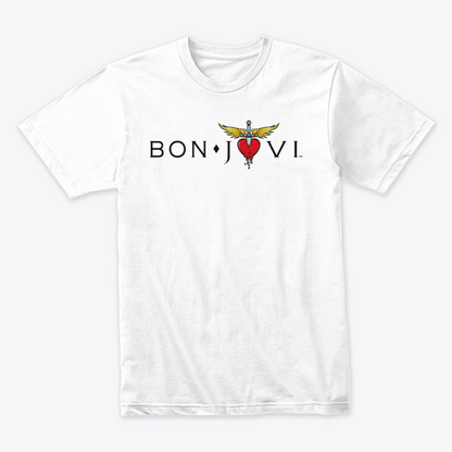 Camiseta en Algodon Rock Style Bon Jovi