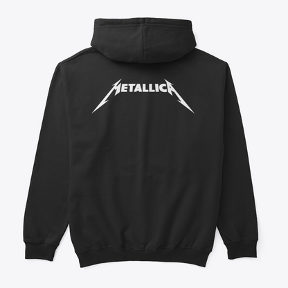 Buzo Capota Metallica doble estampado