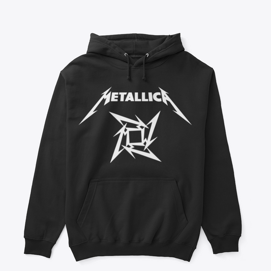 Buzo Capota Metallica doble estampado