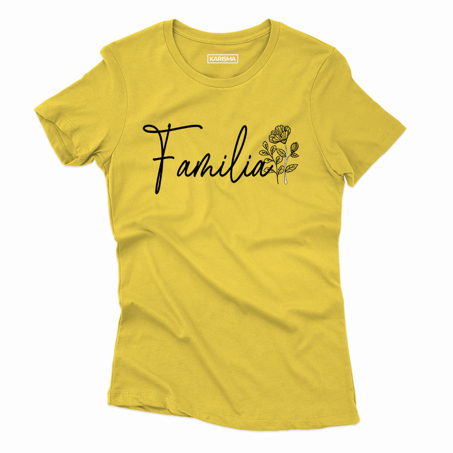 Camiseta Familia Karisma Para Mujer