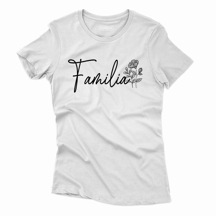 Camiseta Familia Karisma Para Mujer