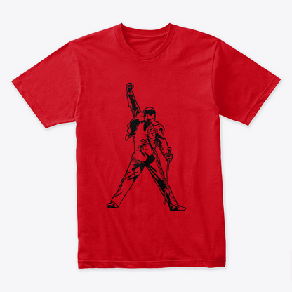 Camiseta Algodon Freddie Queen Rock Style