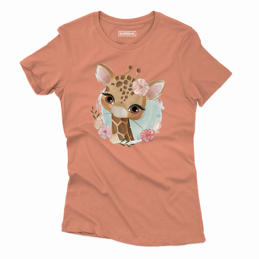 Camiseta Giraffe Women Style Karisma para mujer