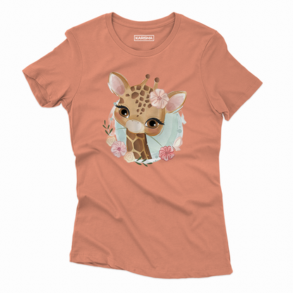 Camiseta Giraffe Women Style Karisma para mujer
