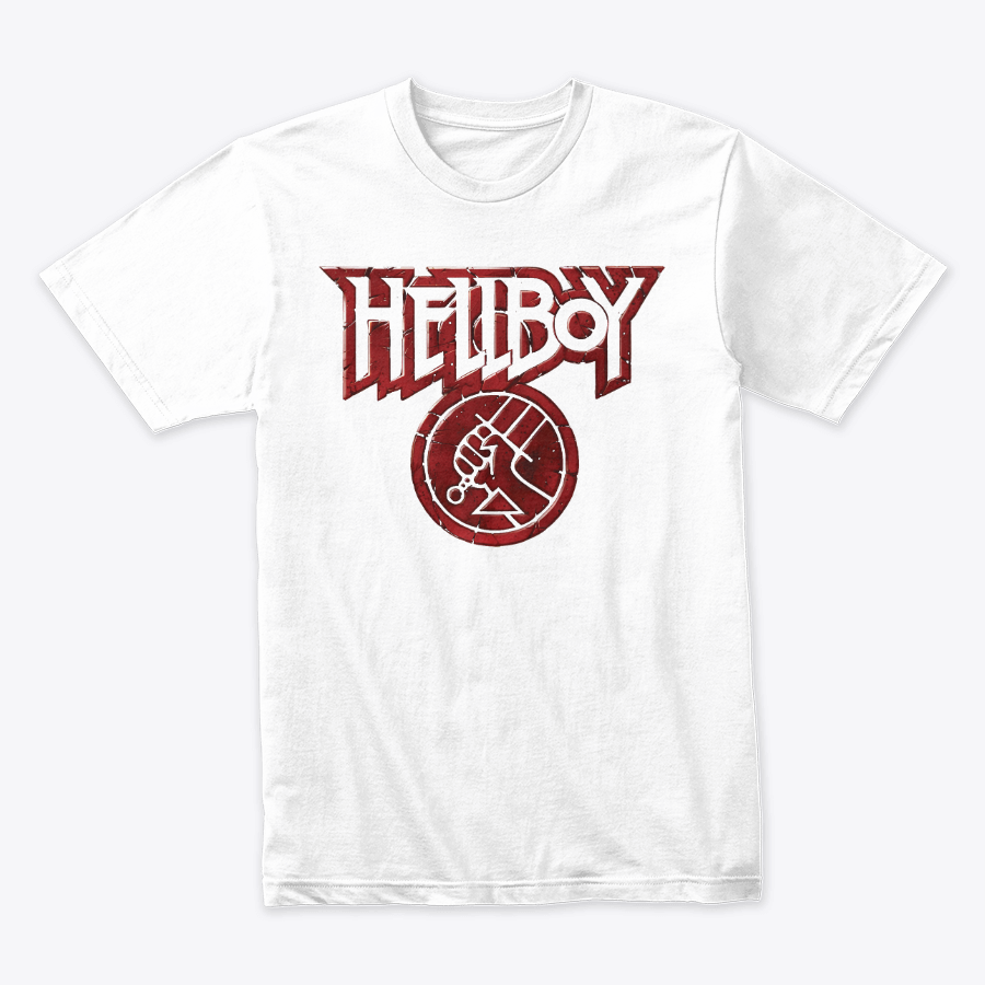 Camiseta Algodon HellBoy Logo