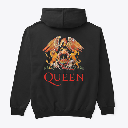 Buzo Capota doble Estampado Queen Logo