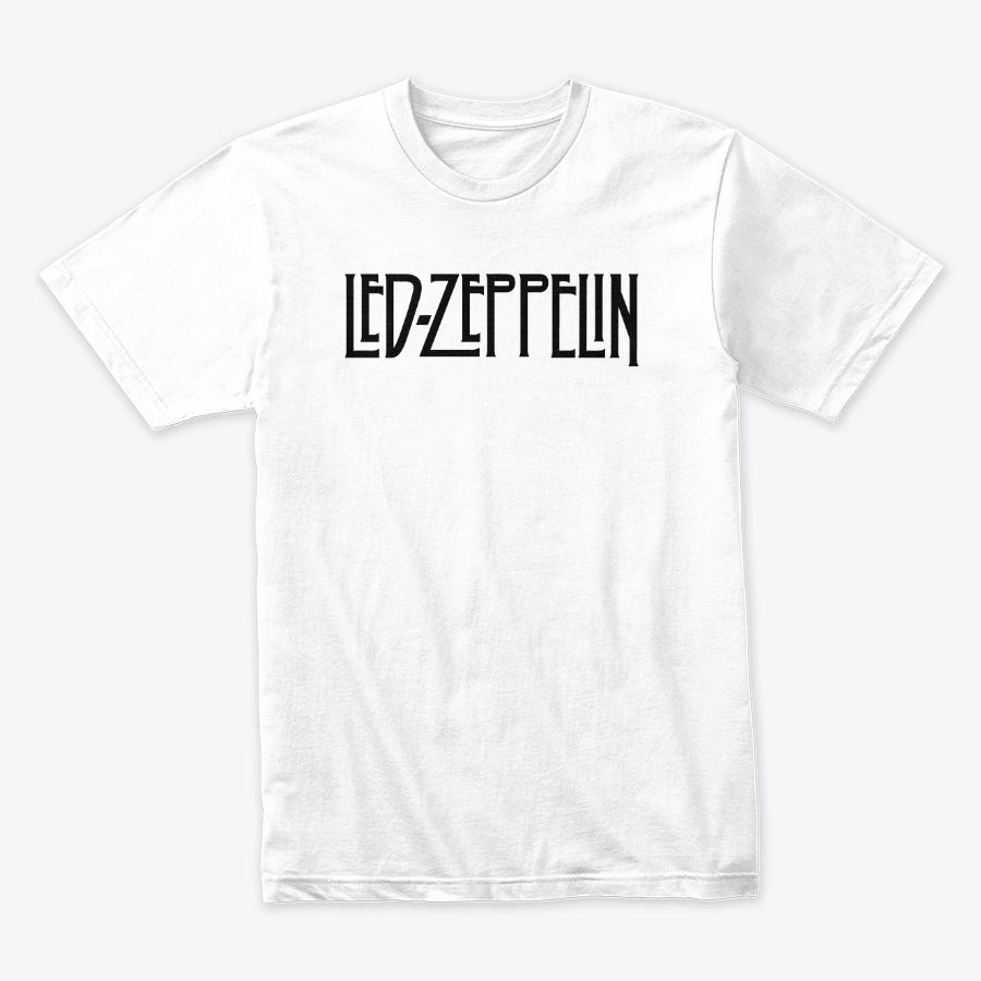 Camiseta en Algodón Led Zeppeling Logo