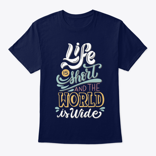 Camiseta Algodón Fashion Style Life Short