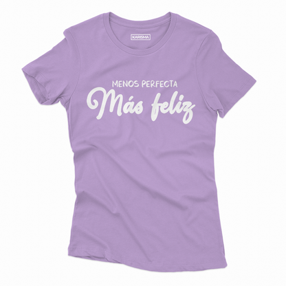 Camiseta "más feliz" Karisma Para Mujer
