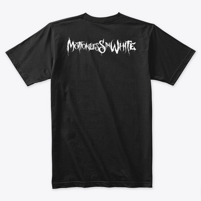 Camiseta Algodón Motionless in White Doble Estampado