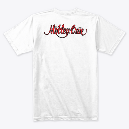 Camiseta Motley Crue Band Vintage style Doble Estampado