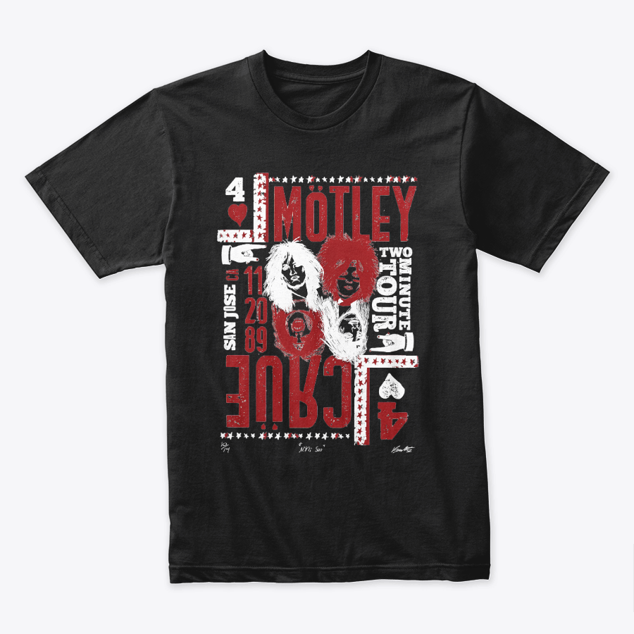 Camiseta Motley Crue Two minutes Tour