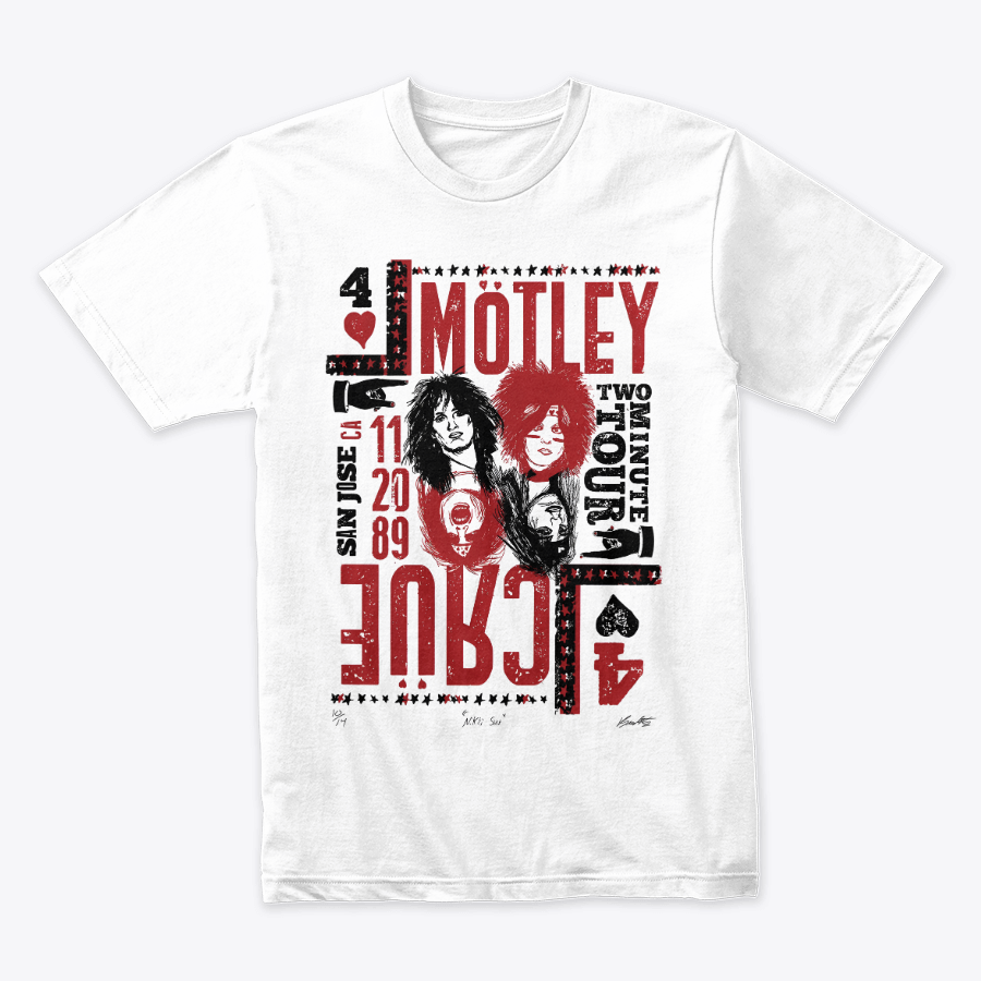 Camiseta Motley Crue Two minutes Tour