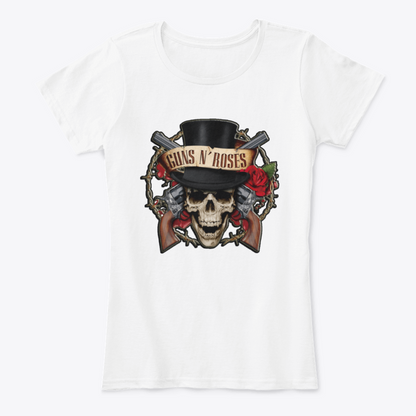 Camiseta Algodón Guns N' Roses Rock Style