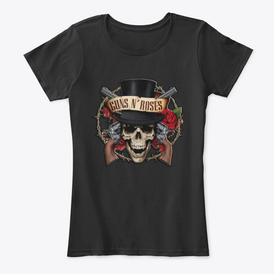 Camiseta Algodón Guns N' Roses Rock Style