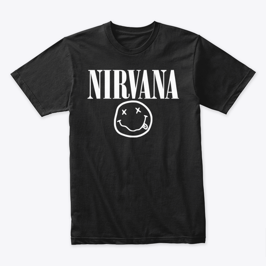 Camiseta en Algodon Nirvana logo
