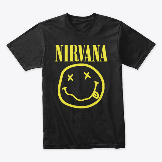 Camiseta Nirvana Logo Extended