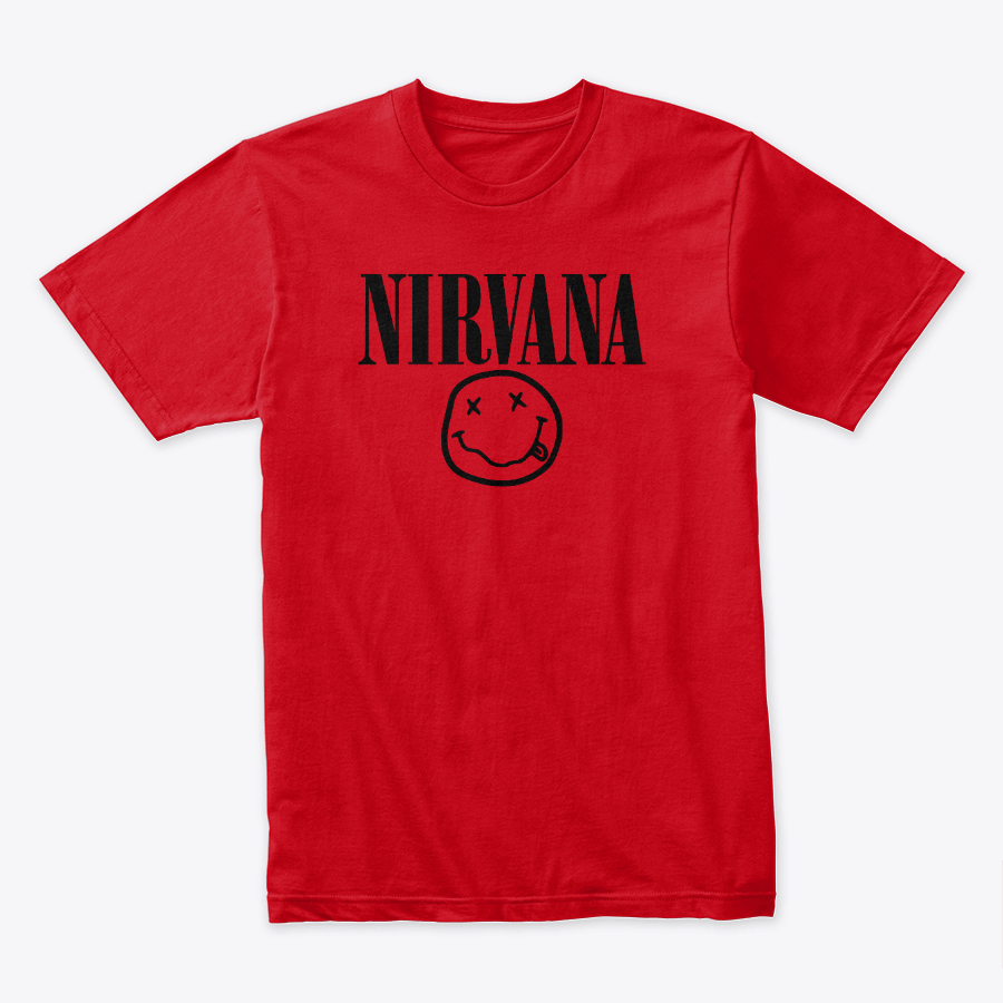 Camiseta en Algodon Nirvana logo