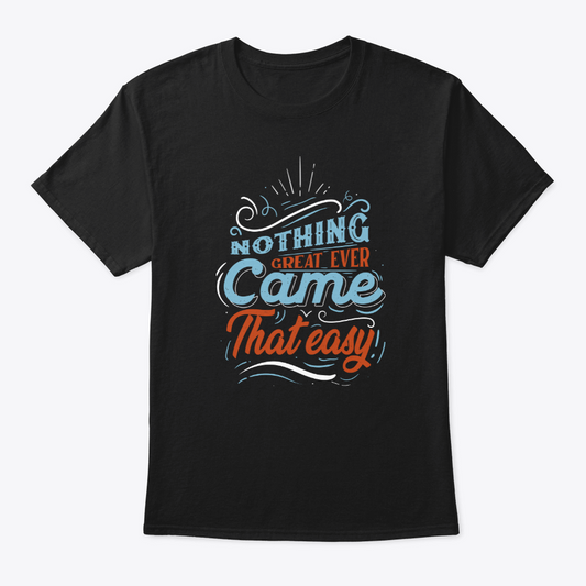 Camiseta Algodon Fashion Style Nothing Great