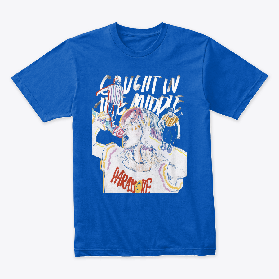 Camiseta Algodon Paramore Caught in the Middle