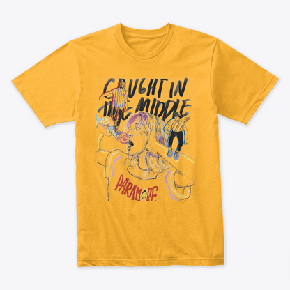 Camiseta Algodon Paramore Caught in the Middle
