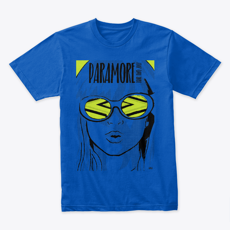 Camiseta Algodon Paramore Tour 2017
