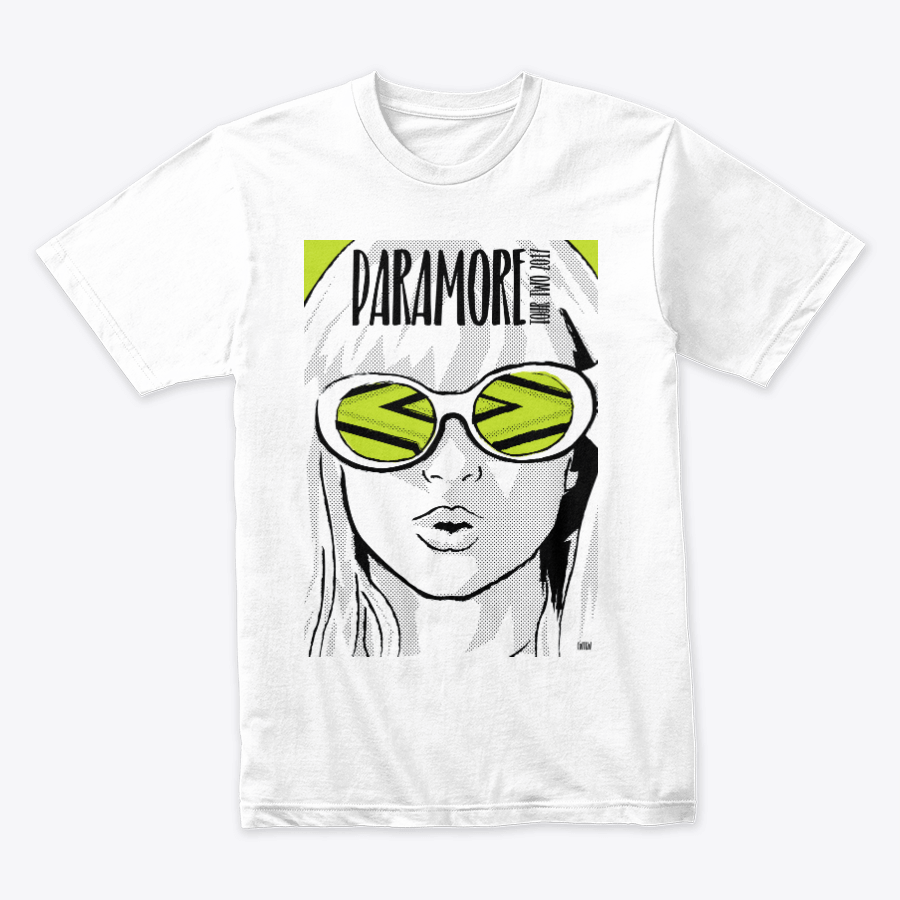 Camiseta Algodon Paramore Tour 2017