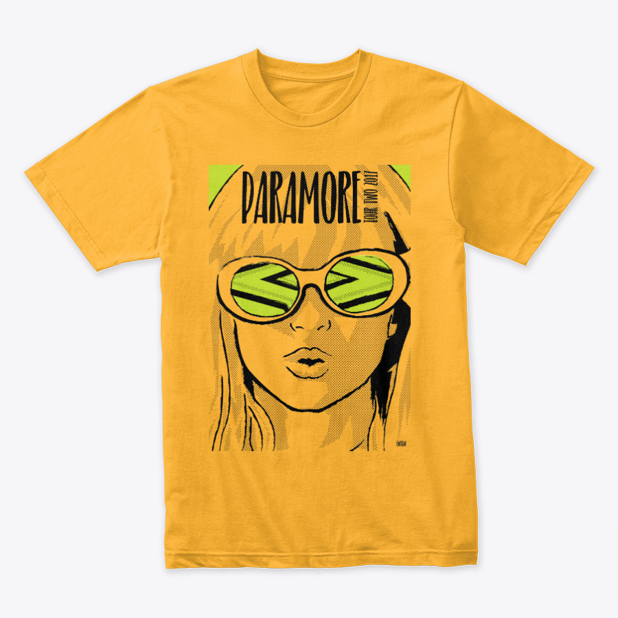 Camiseta Algodon Paramore Tour 2017