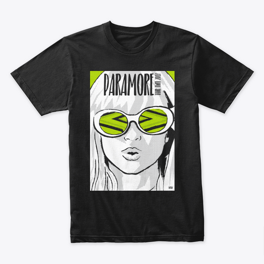 Camiseta Algodon Paramore Tour 2017