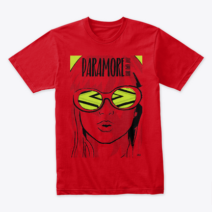 Camiseta Algodon Paramore Tour 2017