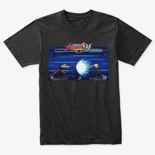 Camiseta Algodón The king Of Fighter Rugal vs Vanessa ARCADE