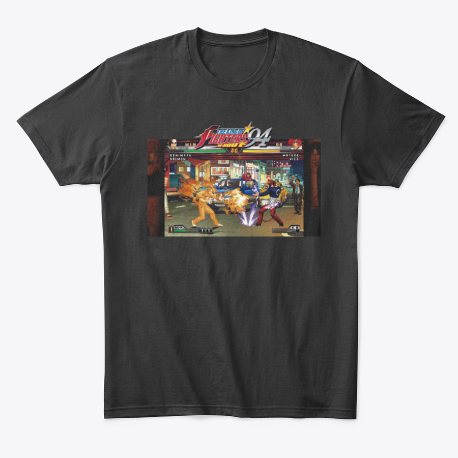 Camiseta en Algodón The king Of Fighter KYO vs Iori ARCADE