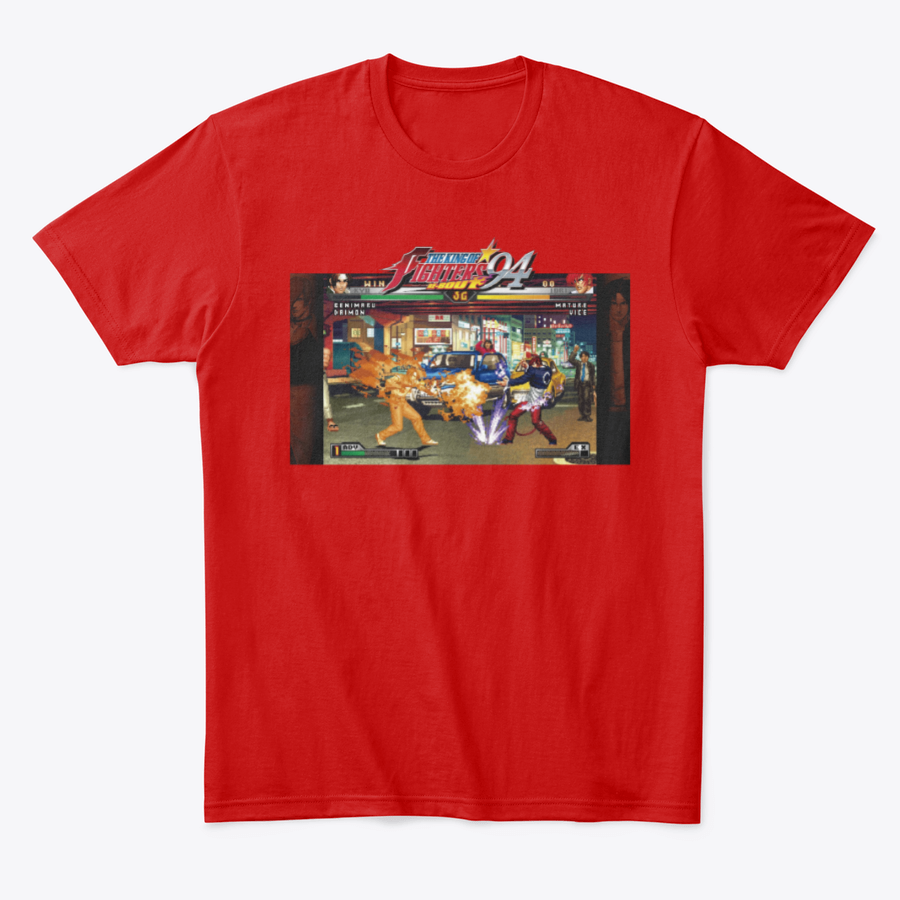 Camiseta en Algodón The king Of Fighter KYO vs Iori ARCADE