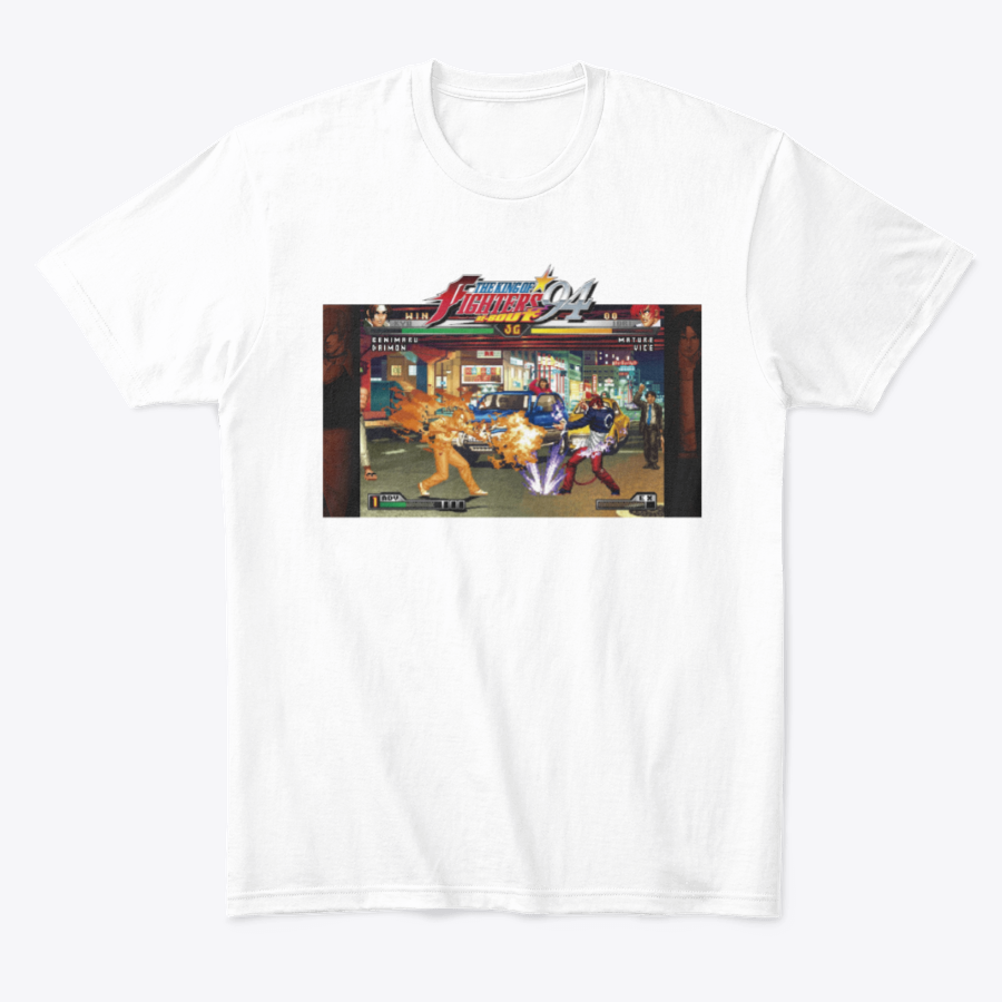 Camiseta en Algodón The king Of Fighter KYO vs Iori ARCADE