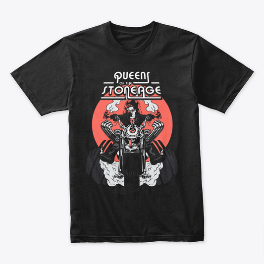 Camiseta Algodon Queen of the stoneage