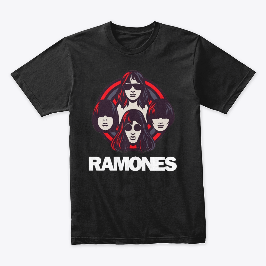 Camiseta Algodon Ramones POPArt