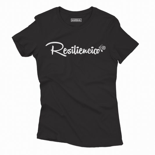 Camiseta Resilencia flor Karisma Para Mujer