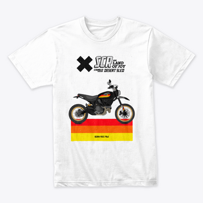 Camiseta Algodon Land Of Joy Poster
