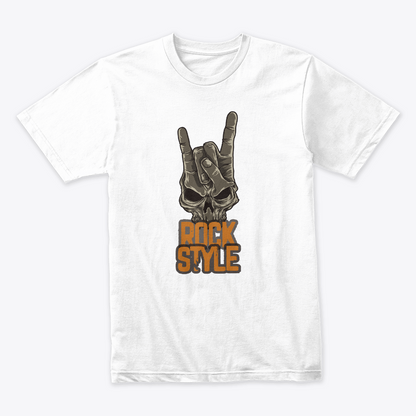 Camiseta en Algodón Rock Style