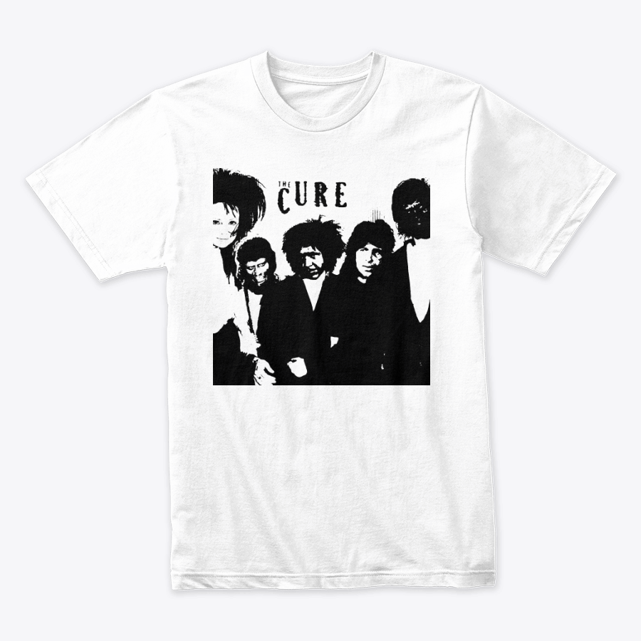 Camiseta algodón The Cure band Rock Style