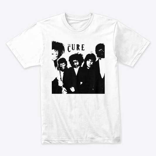 Camiseta algodón The Cure band Rock Style